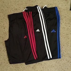 SOLD.  Adidas track pants bundle